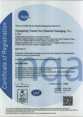Yasitai Secures BRCGS A (5)
