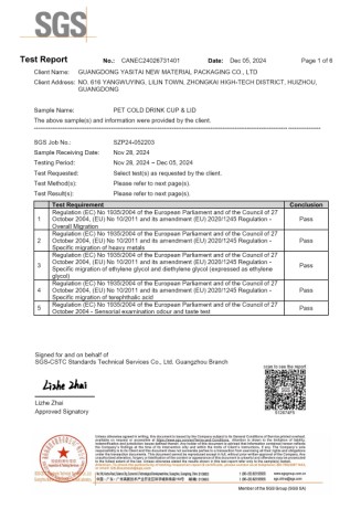 Yasitai Secures BRCGS A (8)